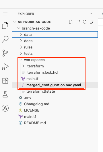 Rendered Config in Repository