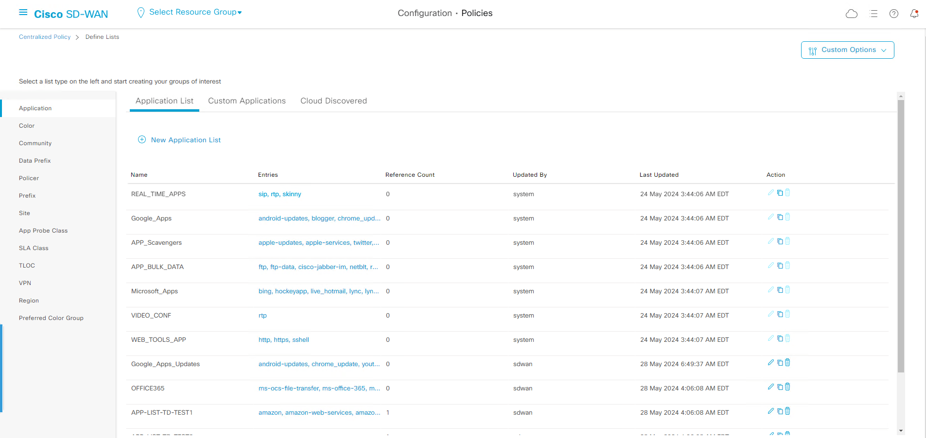 Application_lists