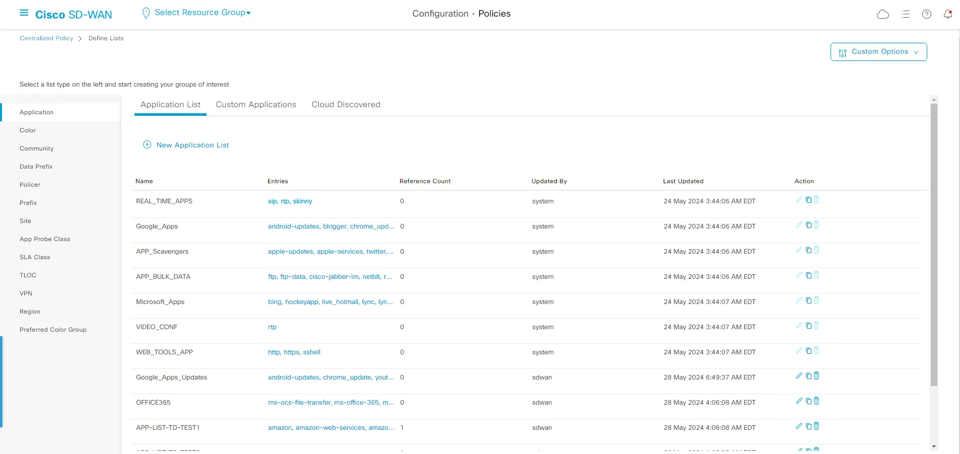 Application_lists