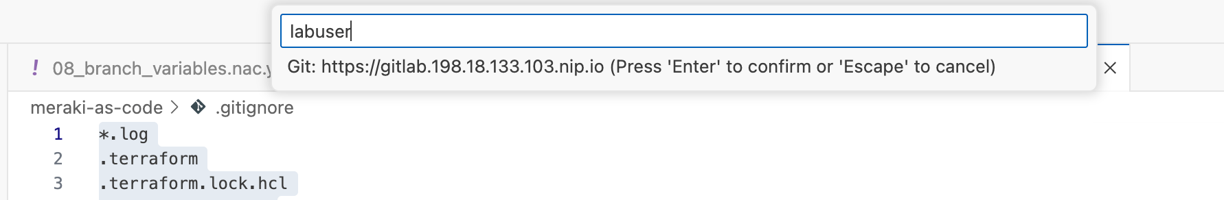 GitLab Repository After Push