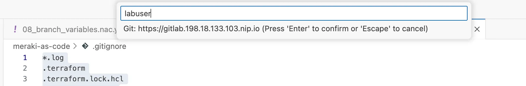 GitLab Repository After Push