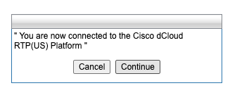 dCloud Web VPN