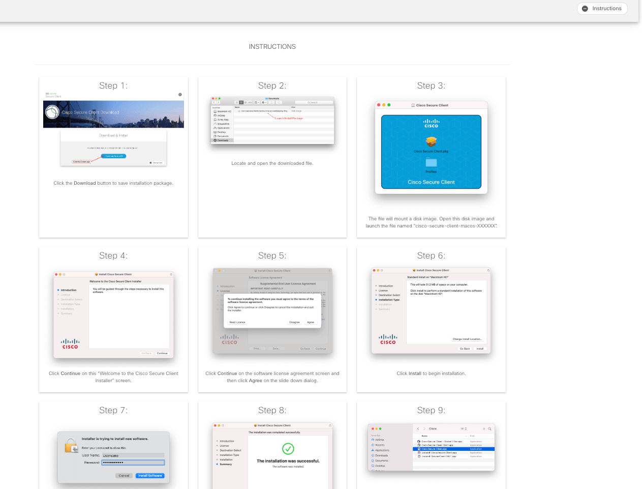 dCloud Web VPN