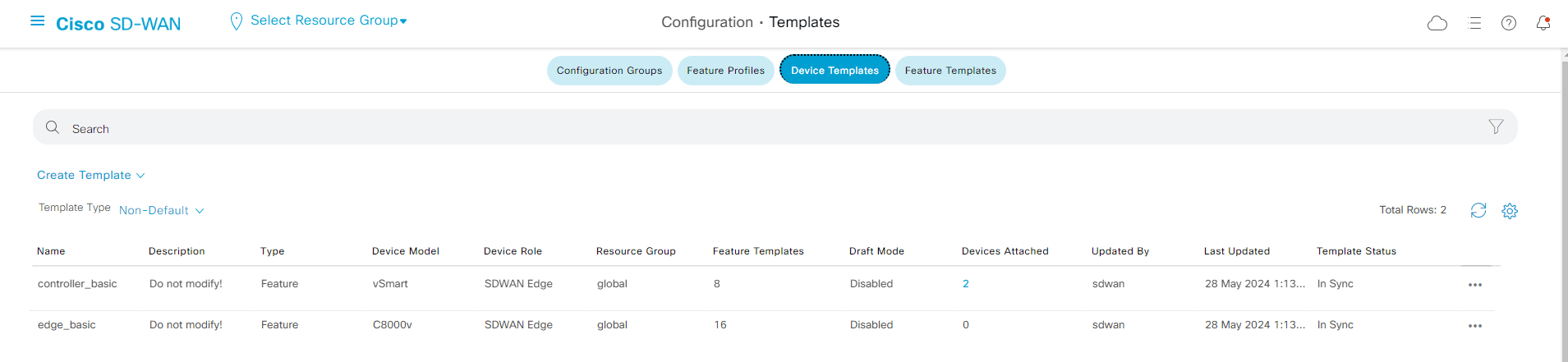 Device Templates