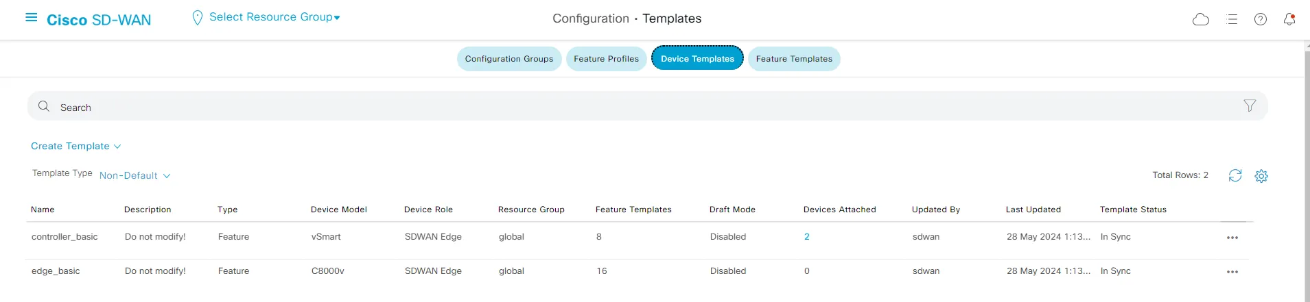 Device Templates