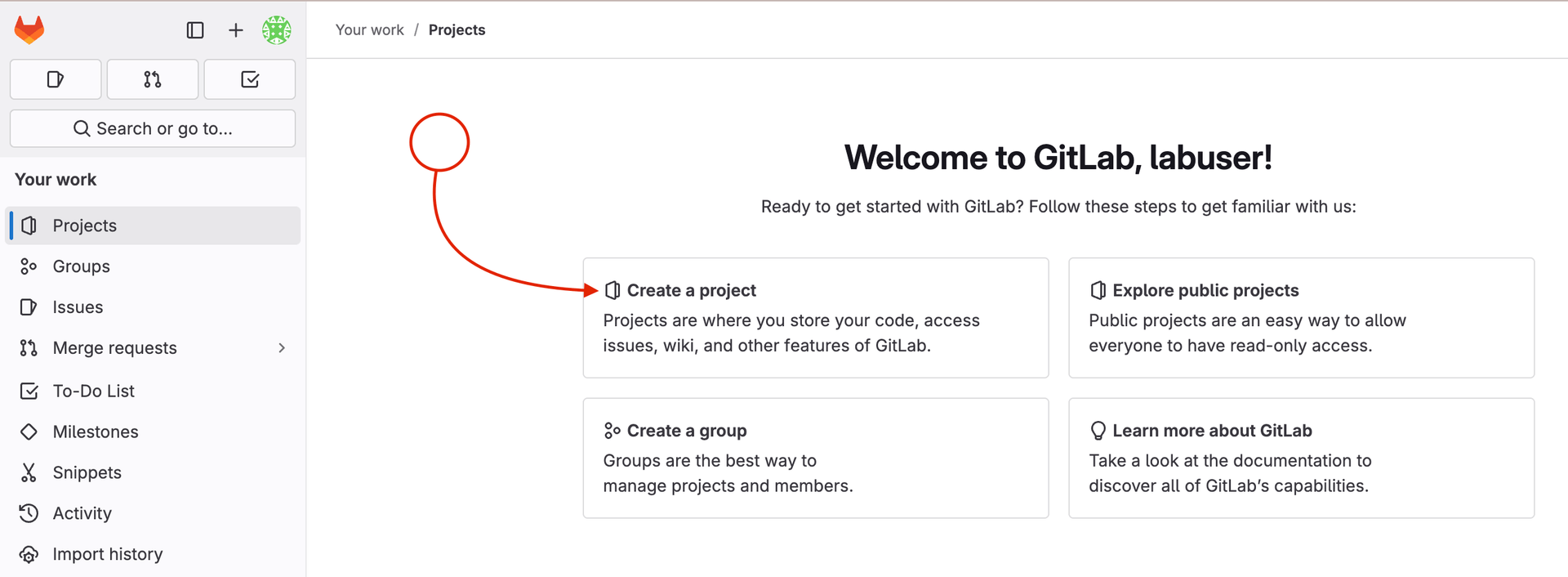 Create Project