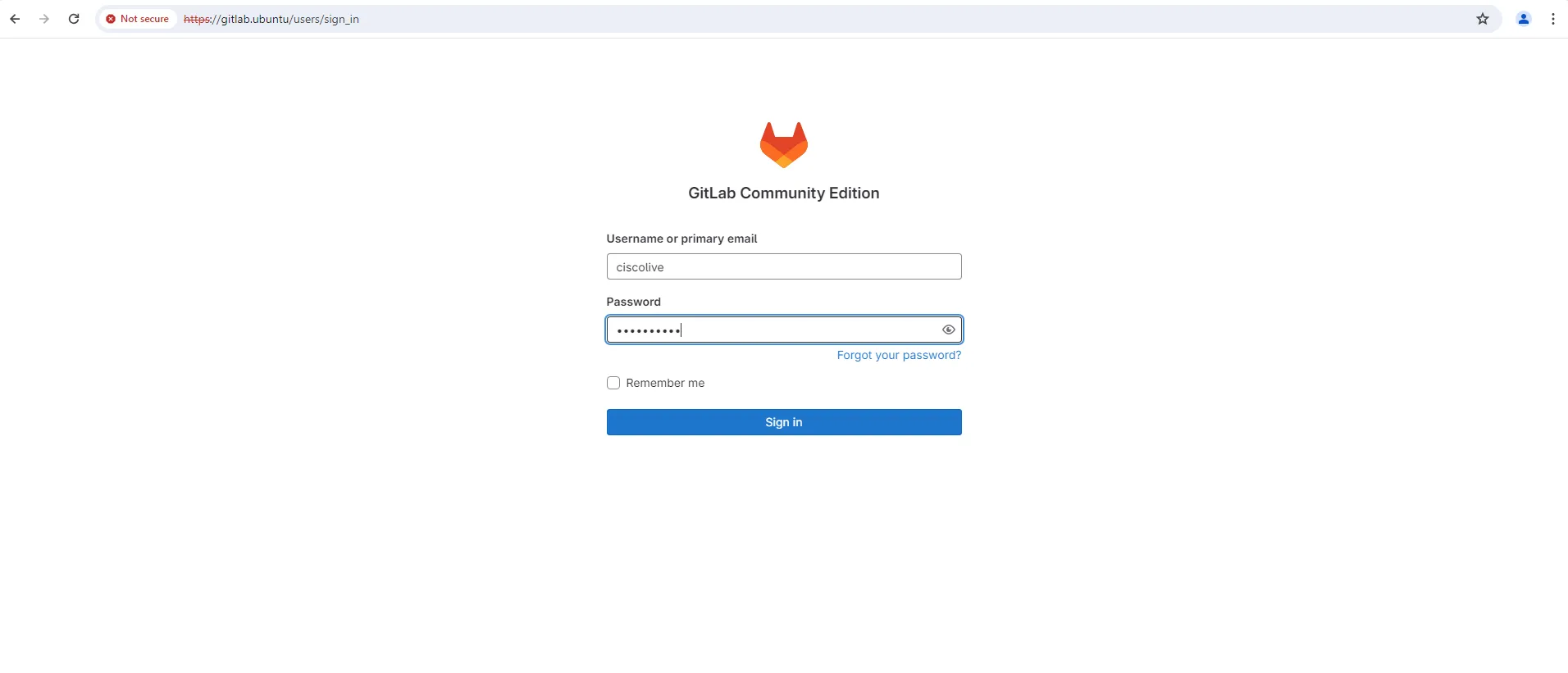 GitLab Login