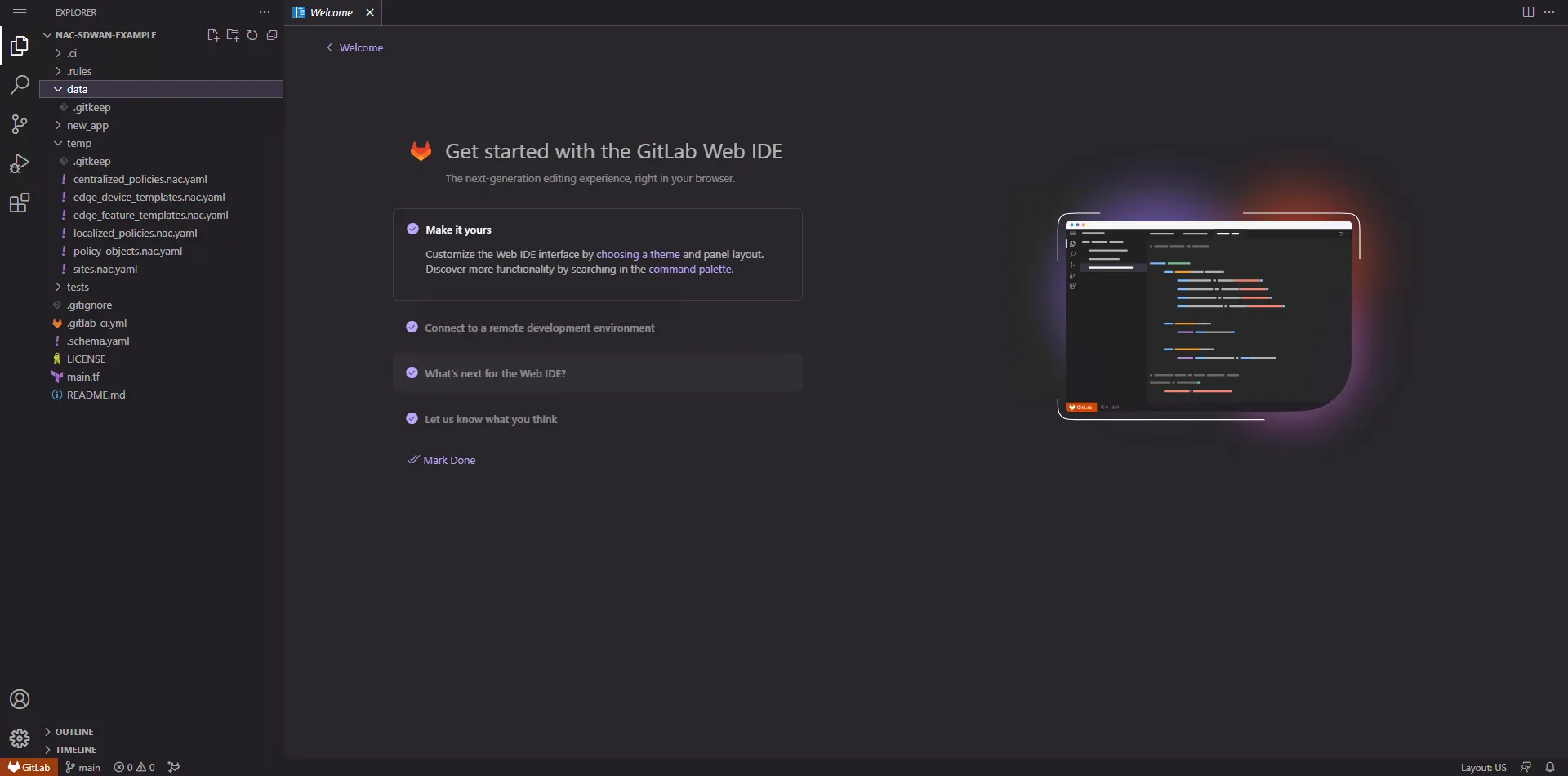 GitLab Web IDE