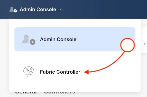 Nexus Dashboard Fabric View