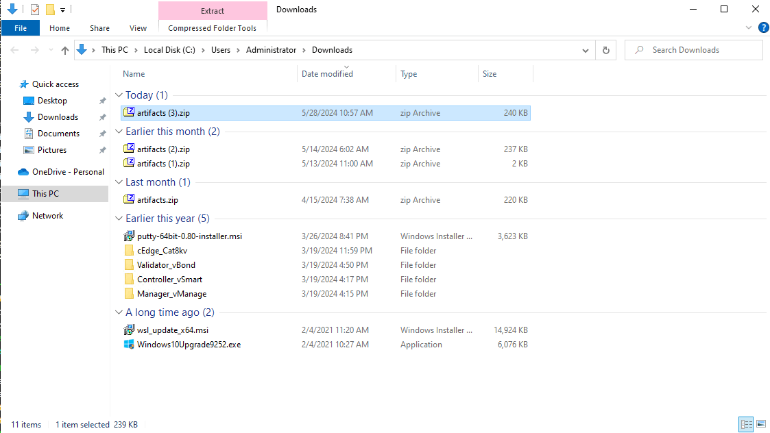 open-zip-artefacts