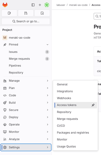 Add Proj token