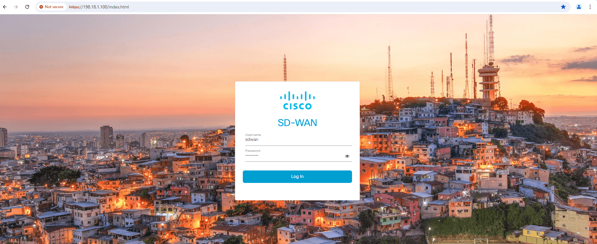SD-WAN Login