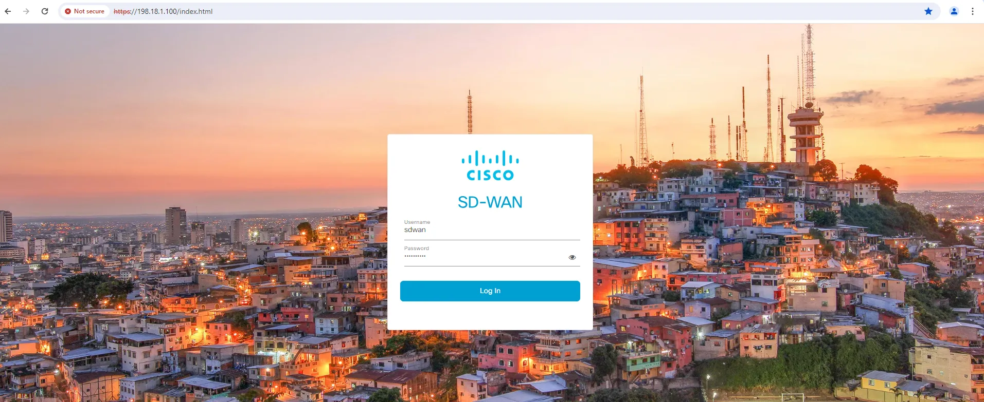 SD-WAN Login